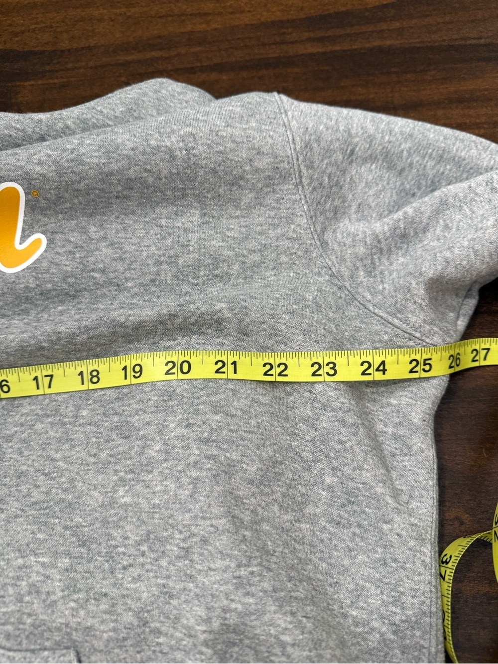 Nike Gray Hoodie with Yellowyy UCLA Script - Picture 5 of 6